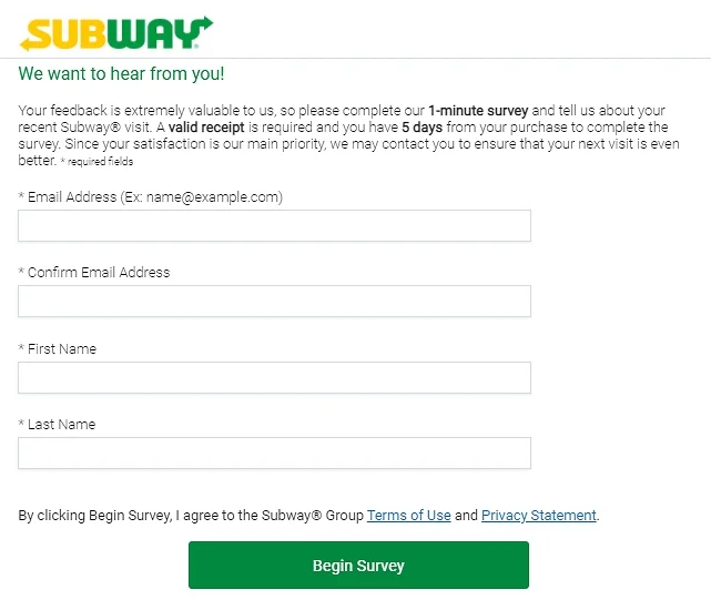 Www.Global.Subway.Com Homepage